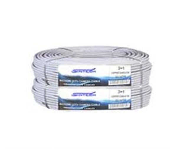 SINTECH Indoor PureCopper 3+1 CCTV Cable 90 Yards